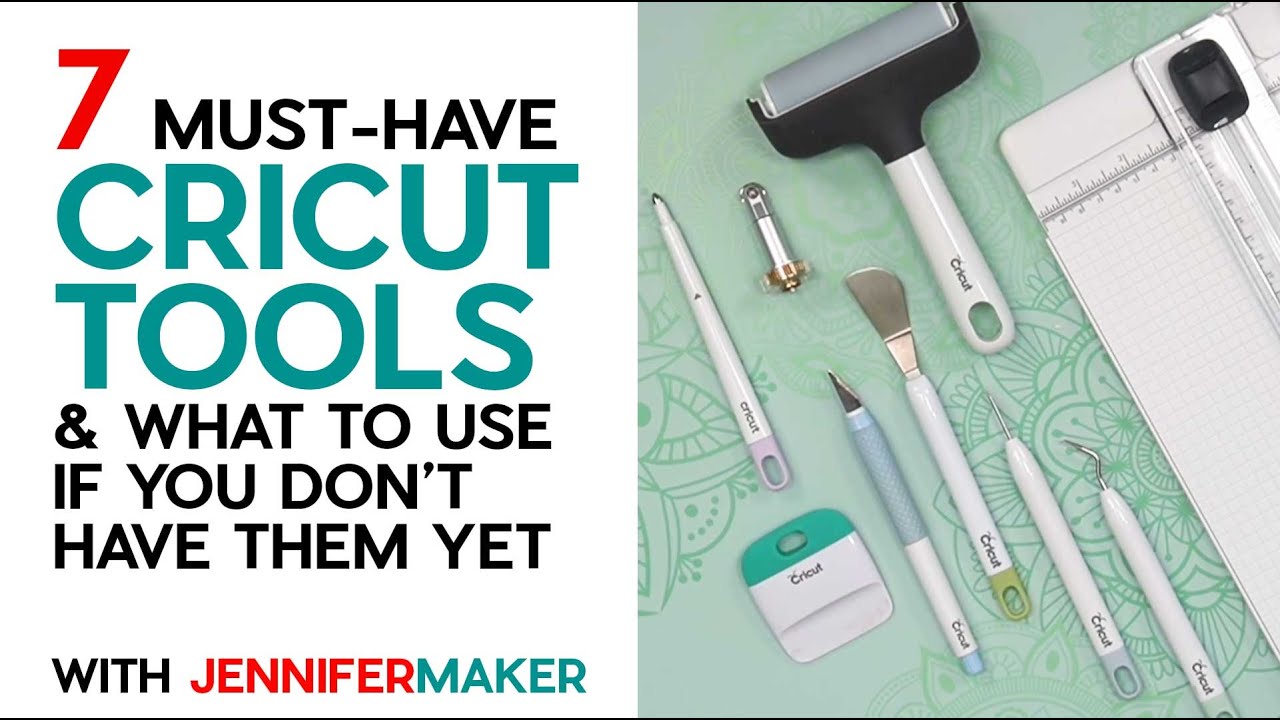 The Best Cricut Tools Everyone Should Have  and What to Use if