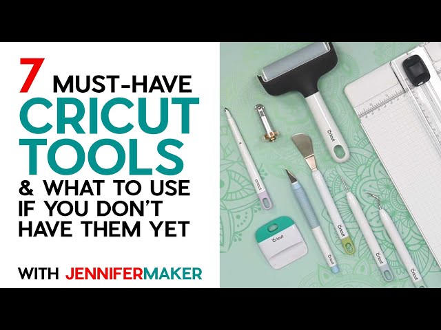 The Best Cricut Tools Everyone Should Have  and What to Use if You Don't  Have Them! 