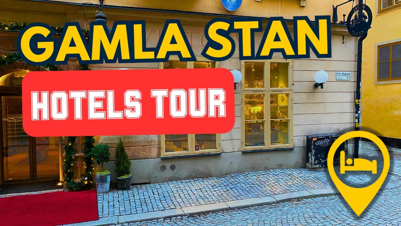 GAMLA STAN HOTELS Walking Tour 🇸🇪 Explore Your Stay in Stockholm’s Old Town 🏨