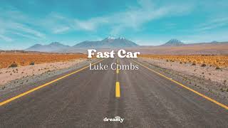 Luke Combs - Fast Car (lyrics)