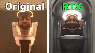 Skibidi Toilet 10 Original Vs Rtx