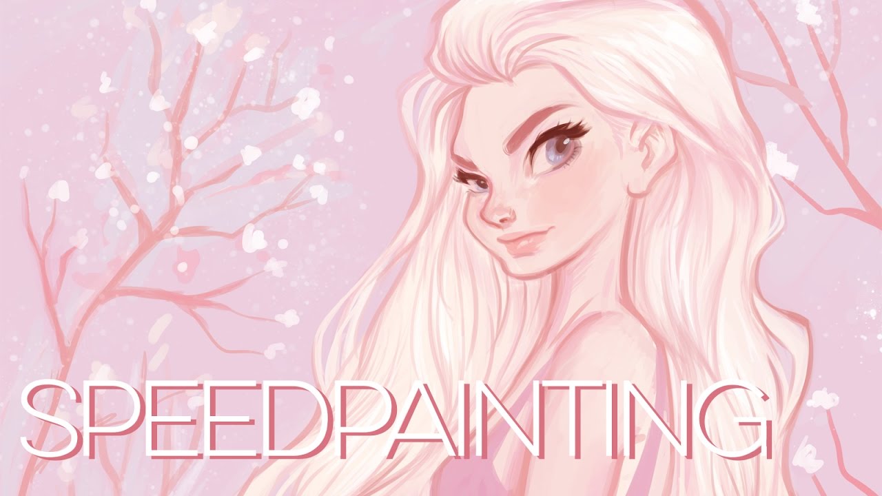 pink & purple aesthetics | speedpainting