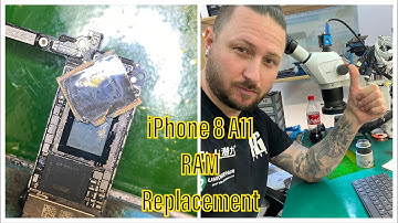 MASTERWORK - iPHONE 8 RAM REPLACEMENT - RAM SHORTED - A11 RAM SWAP - TUTORIAL