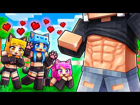 KEDİ KIZLARI KASLI OLUP TAVLADIM - Minecraft