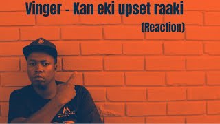 Vinger - Kan eki upset raaki (reaction) #afrikaanshiphop #afrikaansrap #vinger