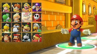 Super Mario Party - Mario vs Luigi vs Goomba vs Boo - Kamek's Tantalizing Tower