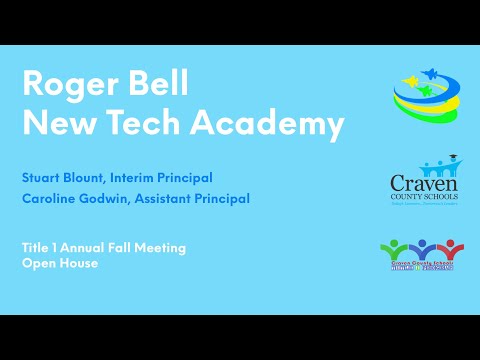 Roger Bell New Tech Academy Fall Title I Night 2021