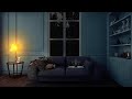 Rain on Window at Night with Relaxing Rain Sounds and Gentle Wind for Sleeping Problems, Insomnia