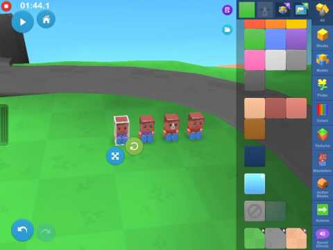 [Blocksworld HD] How to make a fnaf set on bw