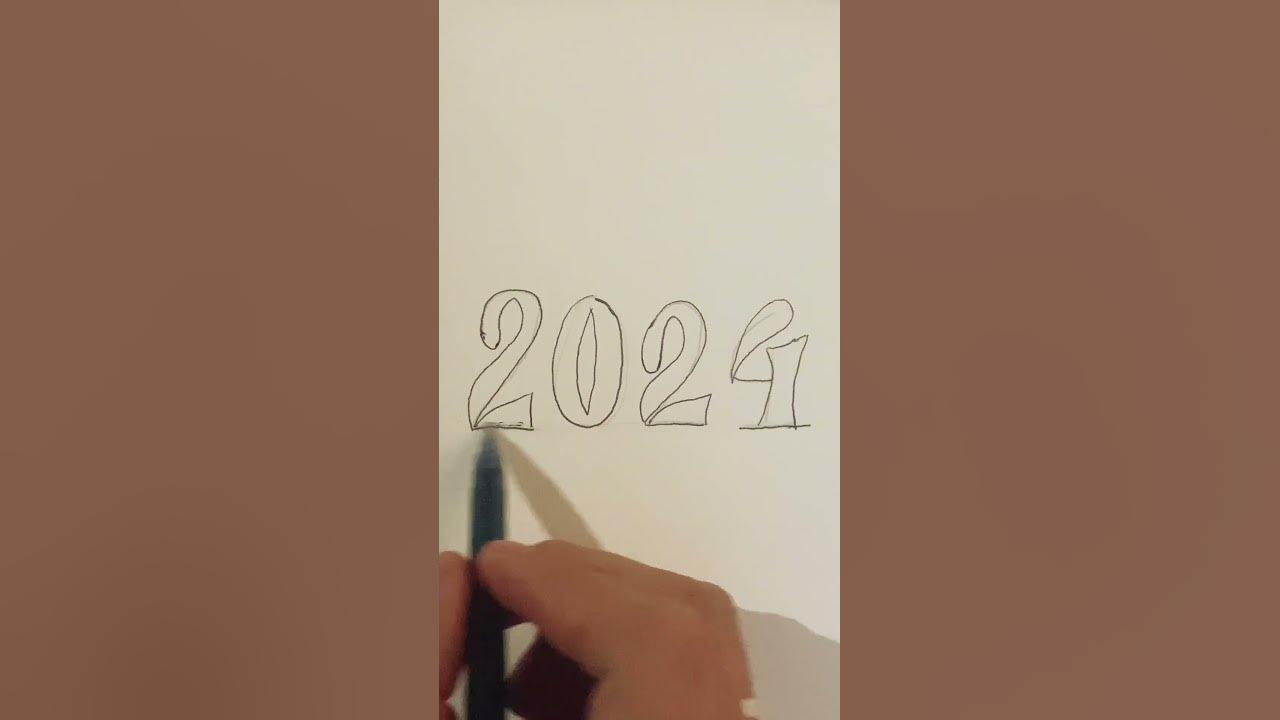 ¡FELIZ AÑO NUEVO 2025! calligraphy art YouTube