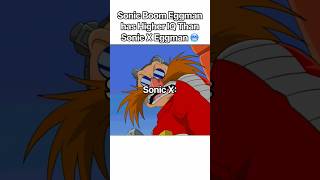 Sonic Boom Eggman has Higher IQ Than Sonic X Eggman ๐ฅถ #sonic #shorts #memes