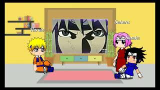 past team 7 react to naruto / my au