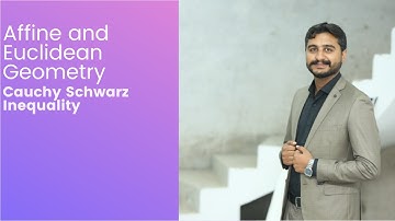 Cauchy Schwarz Inequality, Inner product Space