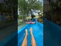 OMG Water Slide Sends You Straight To The... | #short #youtubeshort #fyp