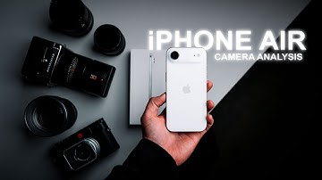 iPhone Air vs. A Professional Photographer (Detailed Camera Test and Review)
