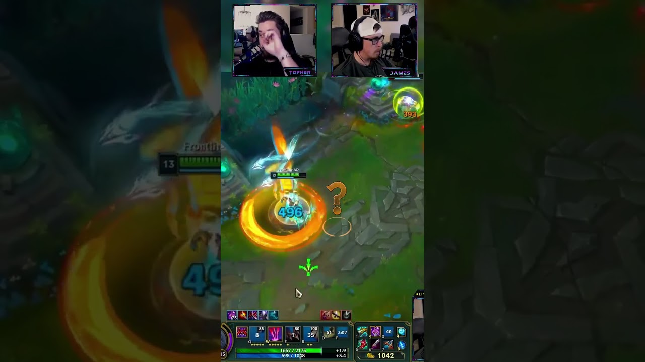 What was that hitbox💀💀 - League of legends