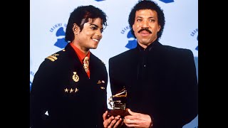 Michael Jackson & Lionel Richie win 'Song of the Year' for 'We Are The World' (Grammy Awards, 1986)