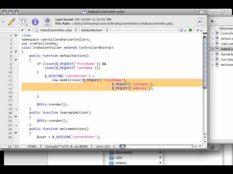 Advanced PHP - Dynamic Property Assignment