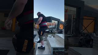 World's Strongest Man's Monster Power Stairs Training