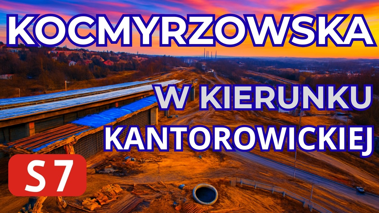 Nowa Kocmyrzowska od Węzła Grębałów do Kantorowickiej. Pętla na Wzgórzach Krzesławickich.