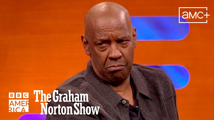 Denzel Washington Is An 8 Time Oscar Loser 🏆 The Graham Norton Show | BBC America
