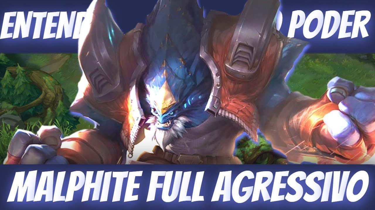 O CAMPEÃO MAIS ANTI JOGO DO TOP, MALPHITE FULL TANK DANDO INSTA K11L NA