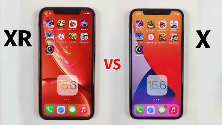 iPhone XR vs iPhone X SPEED TEST in 2022 | X is BETTER Then XR?