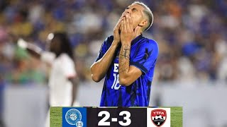 Derrota Salvadoreña/ El Salvador vs Trinidad y Tobago