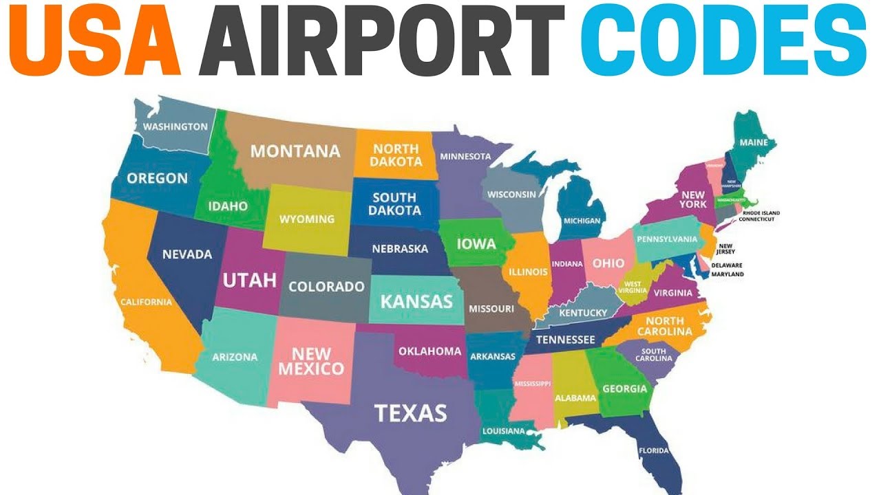 United States Map With Airports