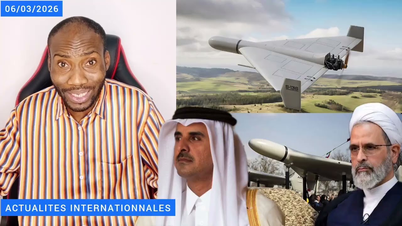 C’EST L’ESCALADE ! Le Qatar visé par une nuée de drones iraniens ce vendredi ! Ça tremble grave