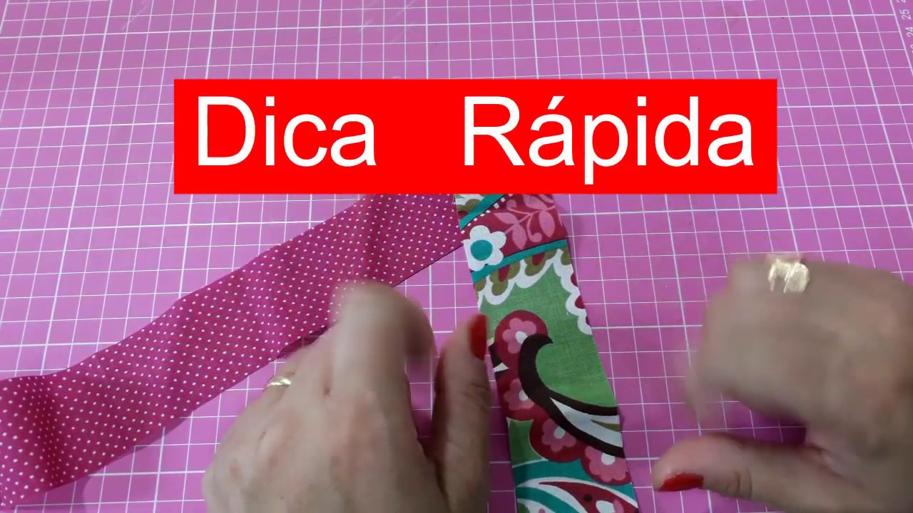 Dica Rápida ** Emendar faixas **