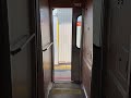 381系ドア閉めるシーン出雲市にて