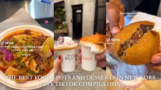 The BEST NYC Desserts and Food Spots 💗🇺🇸 | Aesthetic New York City TikTok Compilations