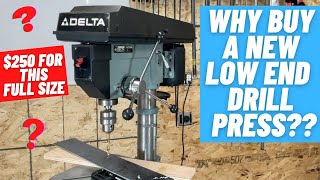 Best Budget Drill Press A '90s Delta? || Old Tool Review || Delta 17-900 screenshot 5