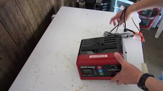 Harbor Freight Battery Charger Electrolysis Hack 60653 60581 Centech Part 1