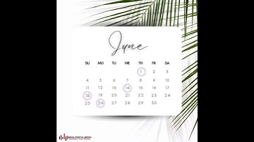 June 2023 Calendar - Mega Digital Media