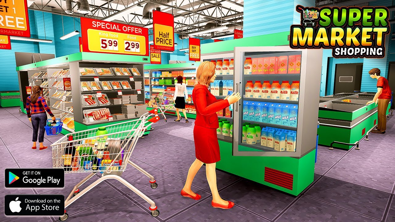 Supermarket Game Shopping Game - Apps on Google Play