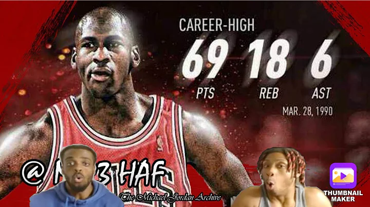 JORDAN SCORES CAREER HIGH!! Ki & Jdot Reacts to Michael Jordan Career High Highlights vs Cavaliers