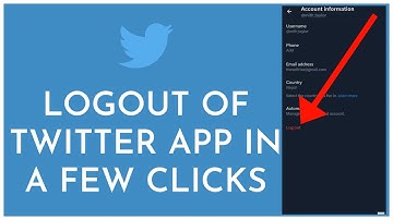 How To Logout From Twitter App (2023 Update)