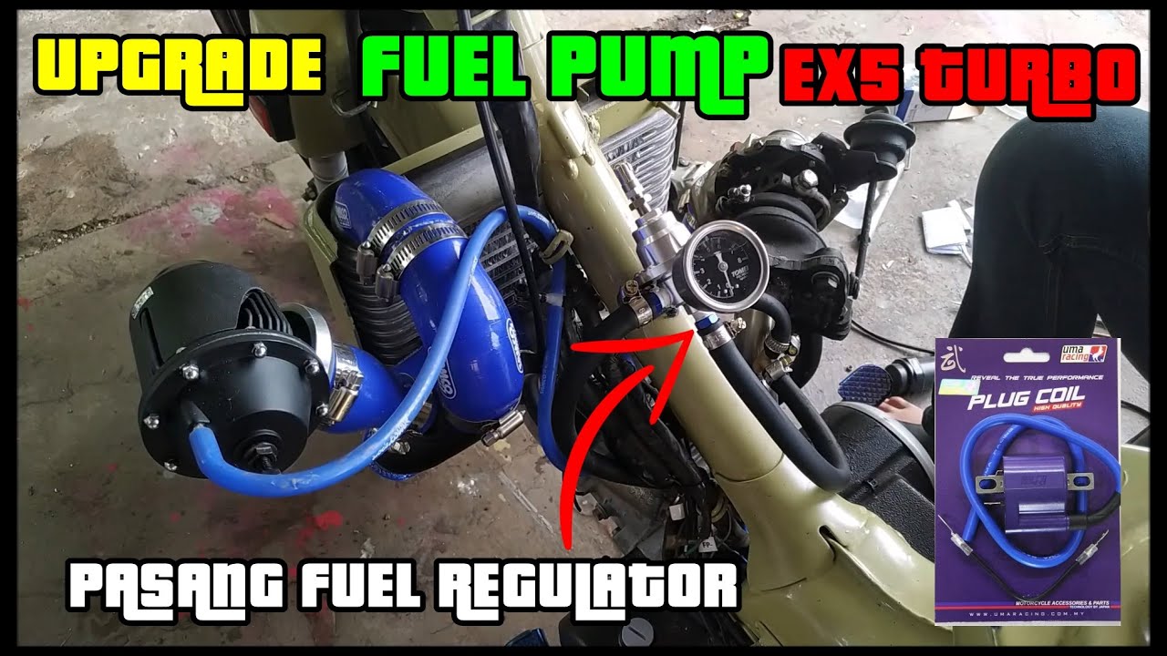 EP16 PASANG FUEL REGULATOR & FUEL PUMP WIRA PADA EX5 TURBO UPGRADE
