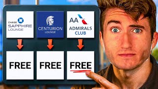 How To INSTANTLY Get Airport Lounge Access No Flights Needed