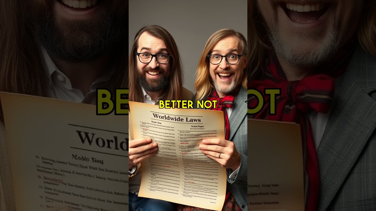 Comedians React to the Funniest Weird Laws Worldwide! 😂🌎 