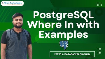 How to use the WHERE IN clause in PostgreSQL | WHERE IN Clause in PostgreSQL