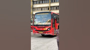 सातारा - मुंबई MSRTC लालपरी बस,मुंबई सेंट्रल बस डेपो #shorts