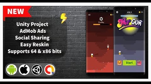 Mr ShotGun - Unity Game Template + Admob