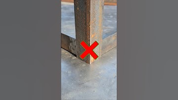 Not all welders know how to connect three angle irons properly and precisely.