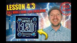 Lesson 4.3 2026 Full Whole House Load Calculation Electrical Exam Prep