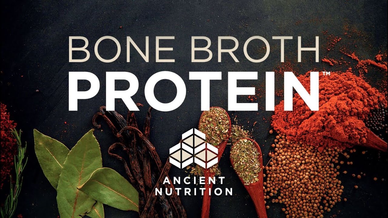 ⁣Bone Broth Protein Ancient Nutrition