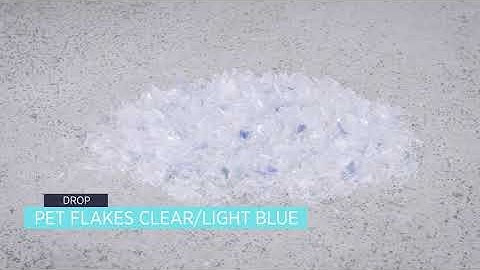 PET Clear/light blue flakes vs High contamination - INNSORT AND AUTOSORT FLAKE - application video