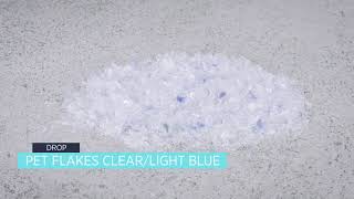PET Clear/light blue flakes vs High contamination - INNSORT AND AUTOSORT FLAKE - application video